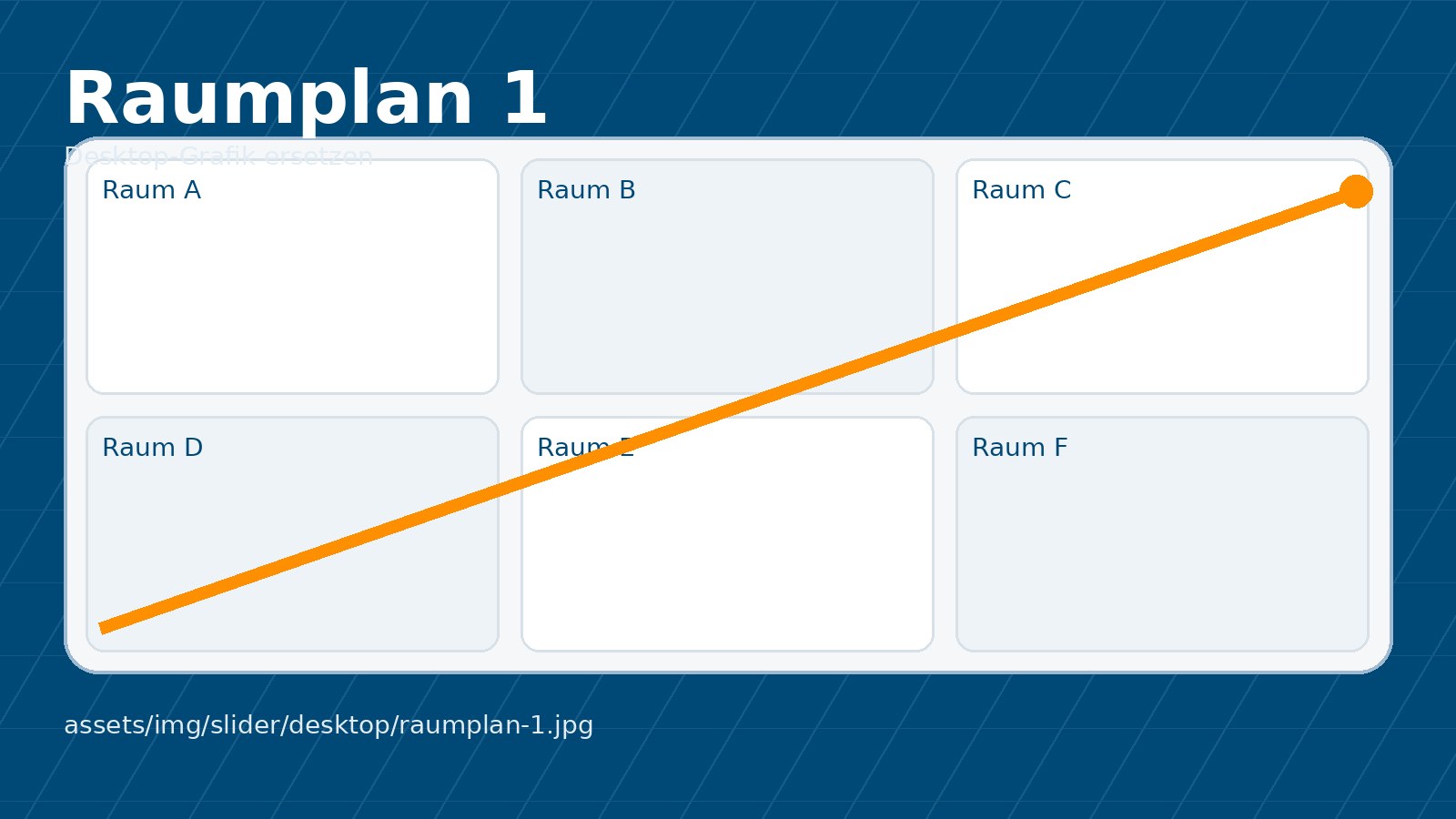 Raumplan 1 für Zeitslot A